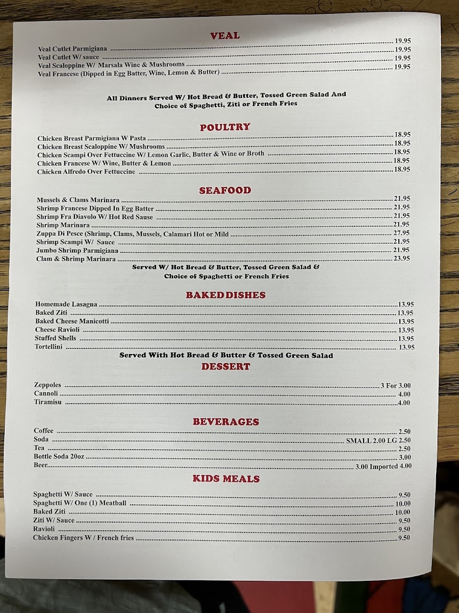Brother Bruno's Pizza Menu - Image 1